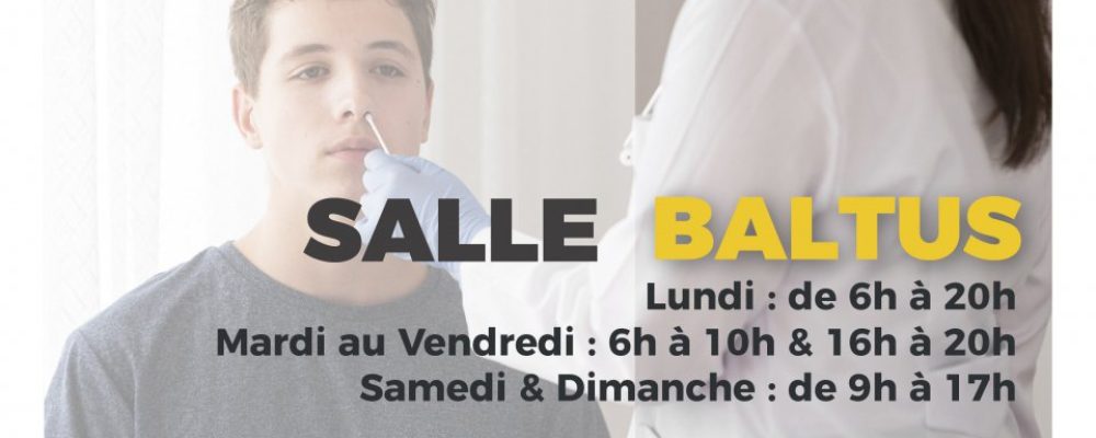 Creutzwald : Des tests Covid 19 toute la semaine à Baltus