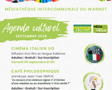 Rentrée culturelle à la Médiathèque du Warndt