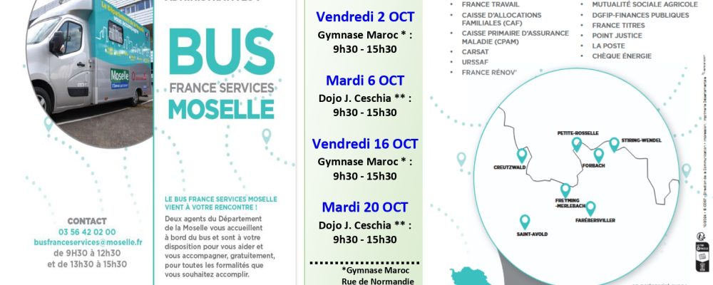 Bus France services et Point justice