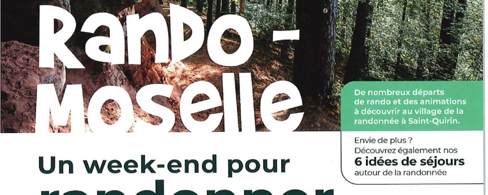 Tourisme : Balades en Moselle