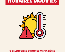 ☀️ Face à la chaleur, nos services s&rsquo;adaptent pour protéger nos agents !