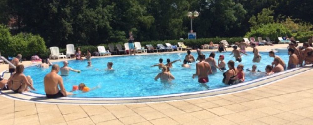 Stade Nautique : Bonne humeur et Fantaisie au bord des bassins….