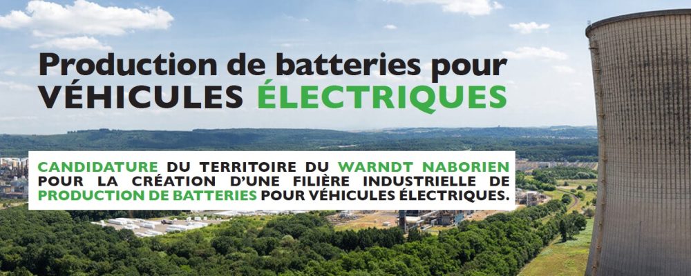 Développement économique : Soutenez votre territoire pour le projet « batteries 2030 »