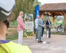 Inauguration des pistes cyclables (en photos)
