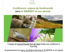 Environnement : Conférence sur la biodiversité à Guerting