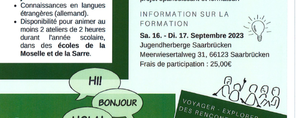 TRANSFRONTALIER : L&rsquo;EUROPE A L’ÉCOLE