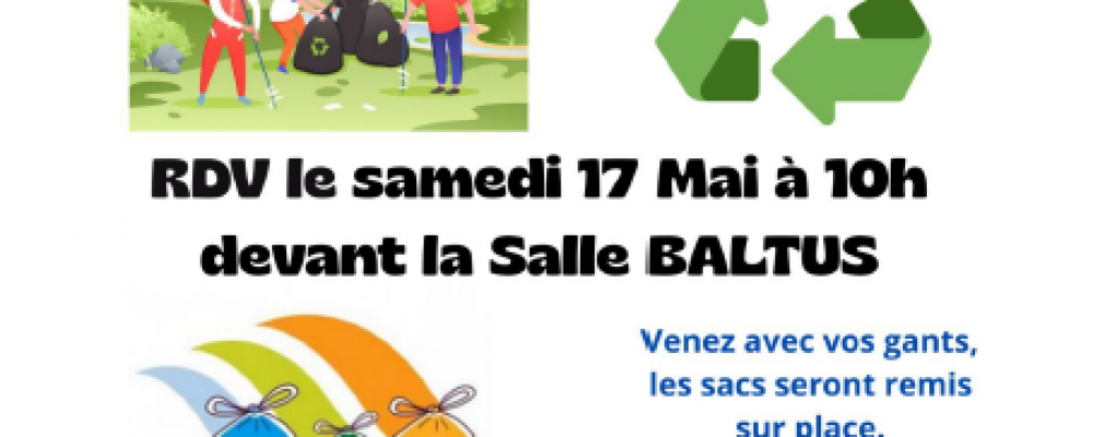 Conseil Municipal des Jeunes : Nettoyons notre ville