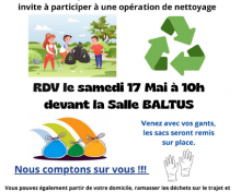 Conseil Municipal des Jeunes : Nettoyons notre ville