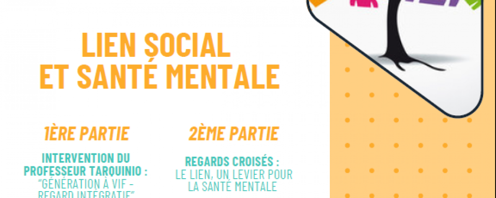 Santé : Conférence « Lien social et santé mentale »