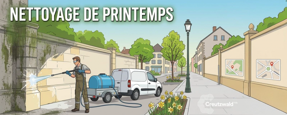 CREUTZWALD : NETTOYAGE DE PRINTEMPS