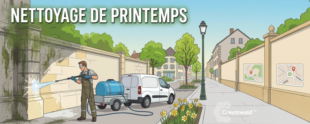 CREUTZWALD : NETTOYAGE DE PRINTEMPS