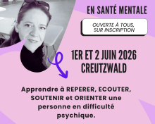Santé : Formation Premiers Secours en Santé Mentale