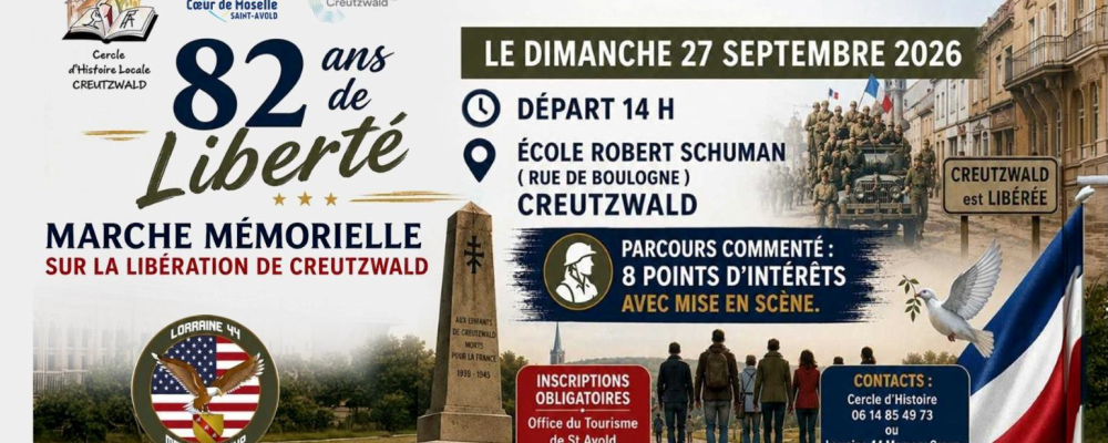 Marche mémorielle sur la libération de Creutzwald