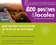 Rencontres Eco-positives et locales de MOSL Académie Tourisme