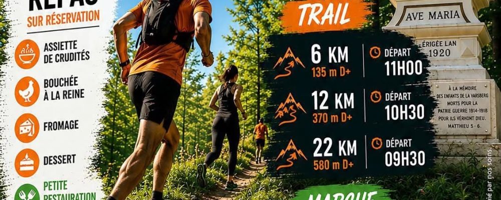 Trail et marche de la Madonne à Varsberg